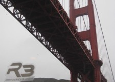 Our buddy Edward Rondaris is going old school with the R3 sticker sailing underneath the Golden Gate Bridge.