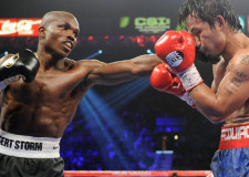 “I get knocked down, I get up. It’s just like life. I’m not going to stay down there. I’m going to get up and I’m going to fight.” —Timothy “Desert Storm” Bradley, new WBO Welterweight Champion