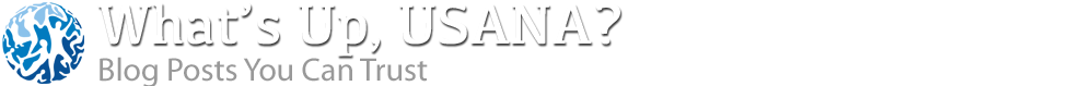 What's Up, USANA?
