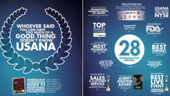 USANA Accolades: Another Record-Breaking Year USANA Accolades: Another Record-Breaking Year