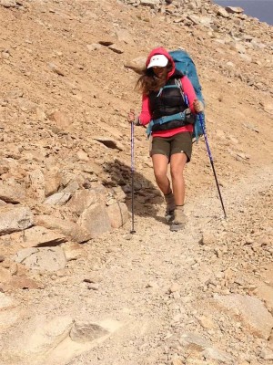 Kat Coming Off Kearsarge