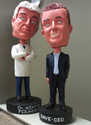 Dr. Wentz and Dave Wentz bobbleheads will be available at the 2012 USANA International Convention. Also, keep an eye out for a "vintage" bobblehead that we can't show here!