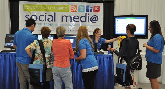 Social media chronicled the 2012 USANA International Convention. Thousands of tweets were sent using the #USANA12 hash tag and countless photos, videos and status updates were uploaded to Facebook for the world to get a feel for the excitement taking place in Salt Lake City.