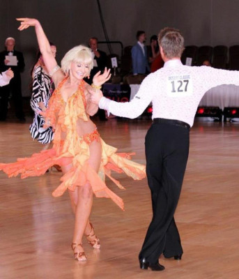 Bunny Barth at the United States Dance Championships