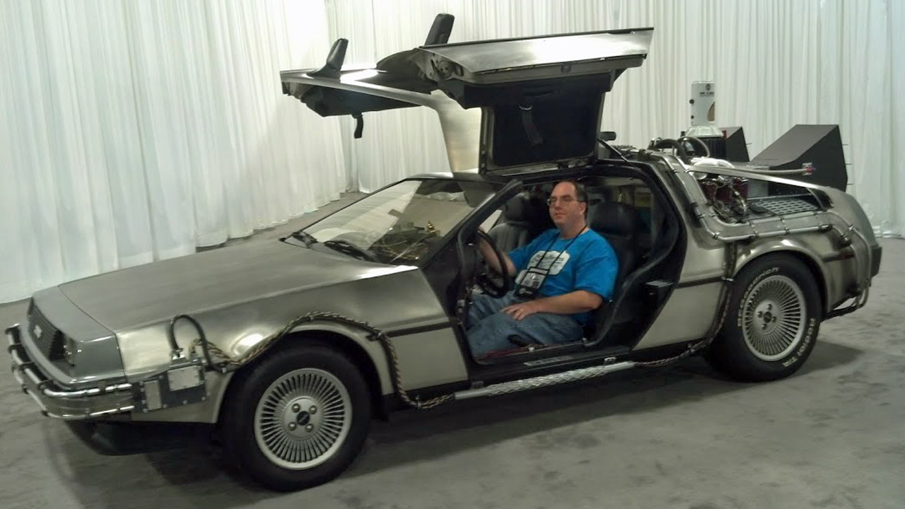 Back to the Future car