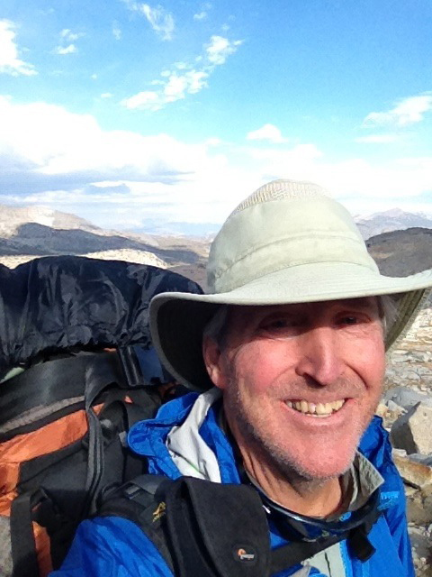 Steve Netherby Self-Portrait on Trail