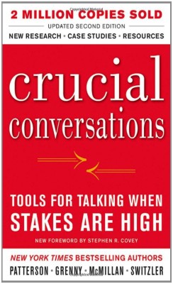 crucial conversation personal development book