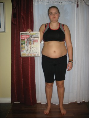 Caroline's before photo weight