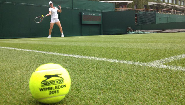Sam Stosur, USANA Brand Ambassador, is currently competing at Wimbledon. Photo courtesy of Sam's Facebook page.