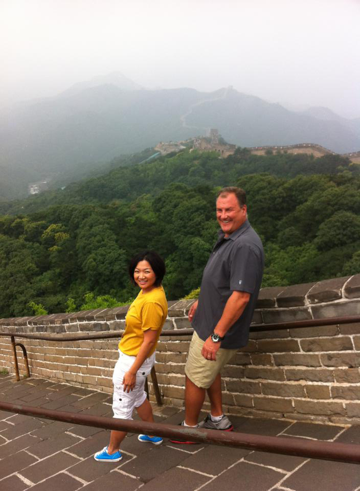Dan and Belynda Great Wall of China
