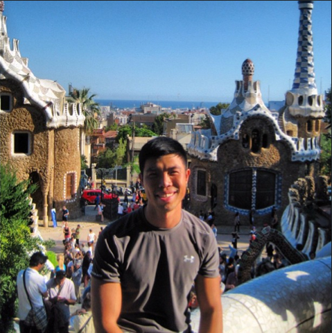 Amazing work by #Gaudi at #ParkGuell #barcelona #spain #europe #backpacking #traveling #architecture