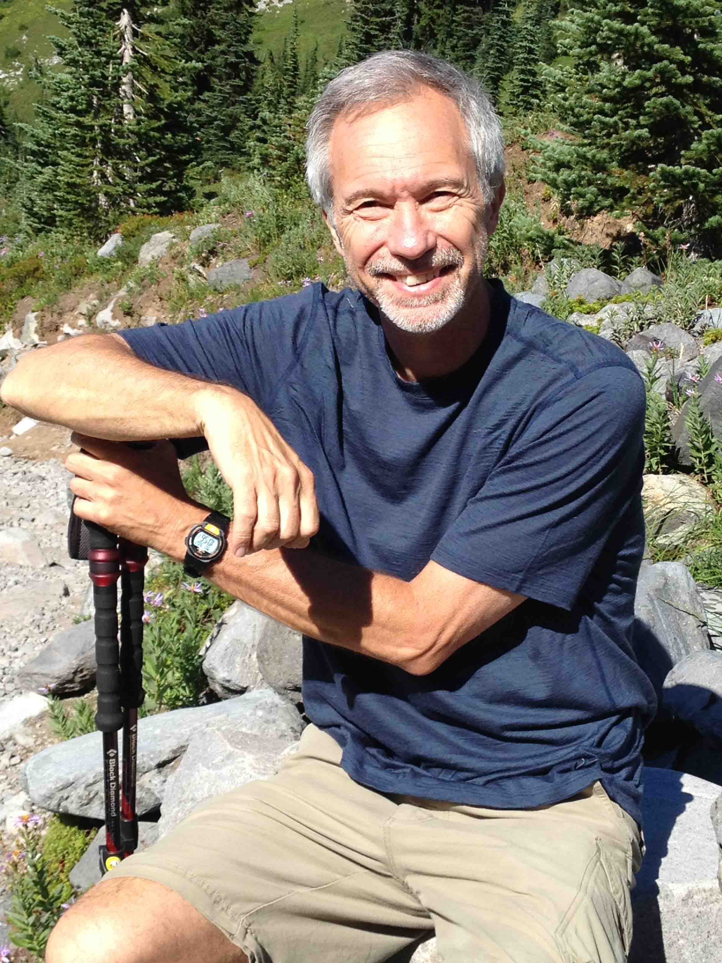 Jim Sheehan hiking