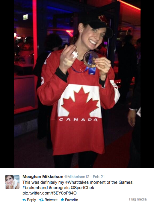 Meaghan Mikkelson-Reid Wins Gold in Sochi