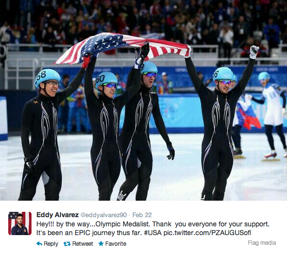 US Speedskating Wins Silver in Sochi