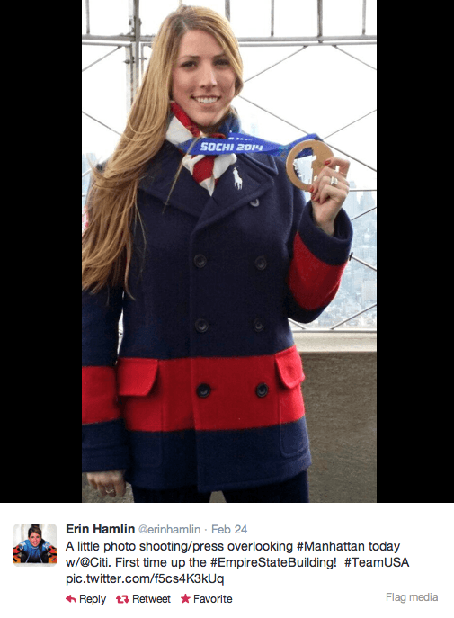 Erin Hamlin Wins Bronze in Sochi
