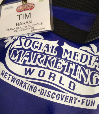 Social Media Marketing World Badge