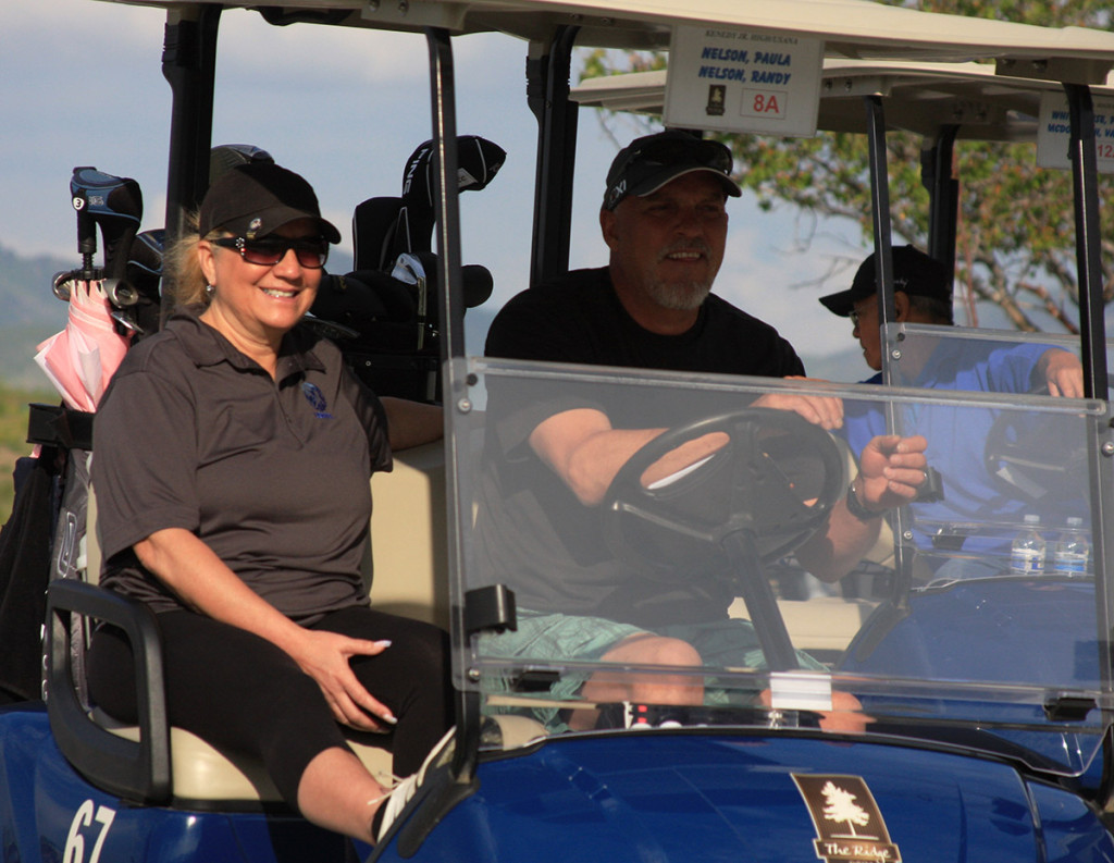 Swings for Kennedy Jr. High Golf Tournament Winner Paula Nelson 