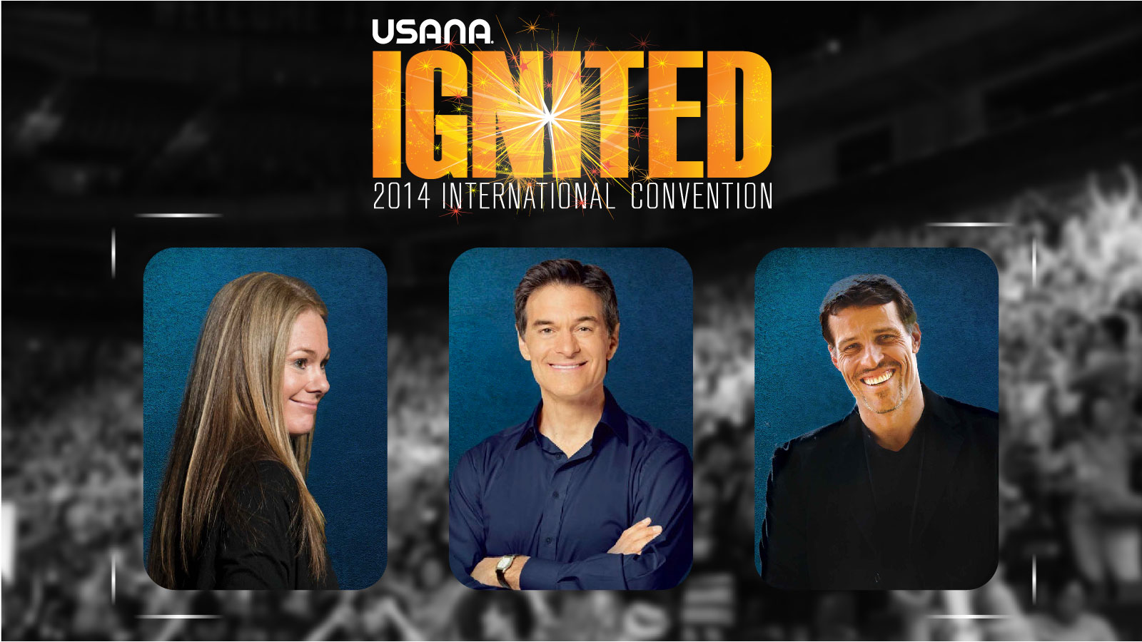 #USANA14, Tony Robbins, Libby Weaver, Dr. Oz