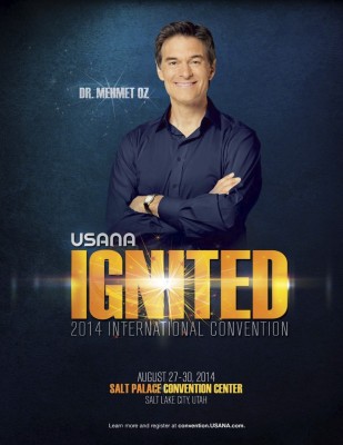 #USANA14 Speakers Dr. Mehmet Oz