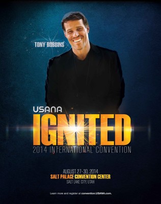 #USANA14 Speakers Tony Robbins