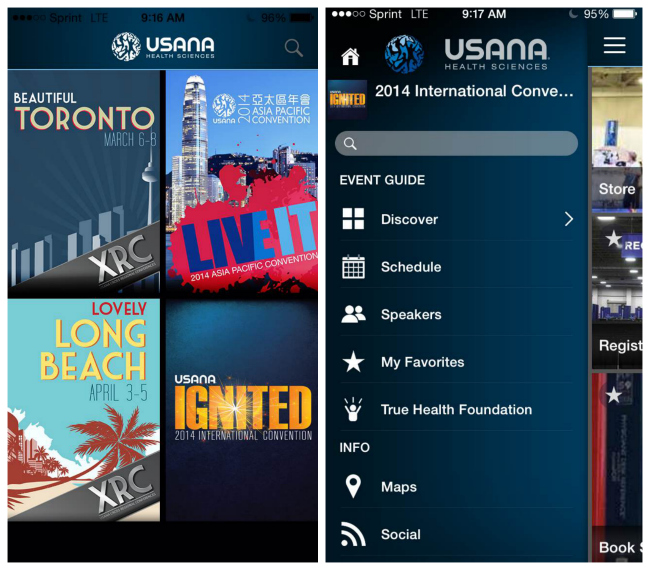 USANA Events App