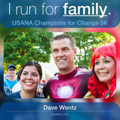 Dave Wentz Runs for Family