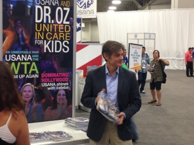 Dr. Oz made a Surprise Appearance