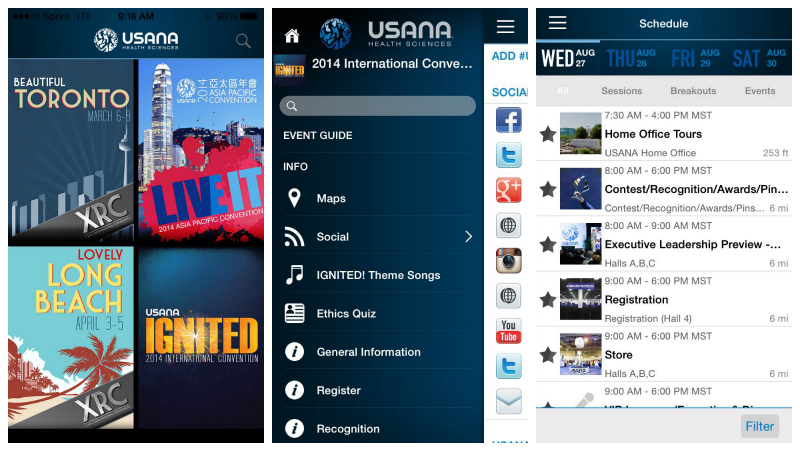 #USANA14 Convention App