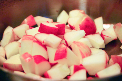 Chopped Apples