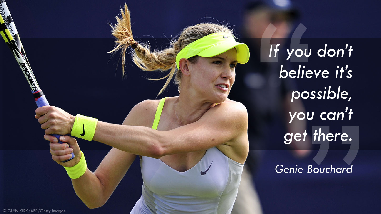 Genie Bouchard , WTA, quote, Team USANA