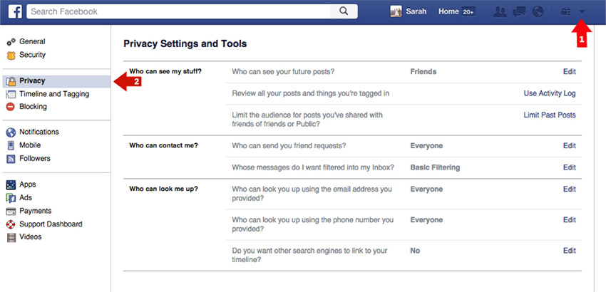 How to Adjust Your Facebook Privacy Settings