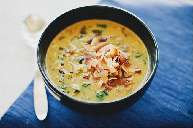 Lentil Coconut Soup