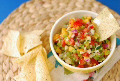 Cucumber Fruit Salsa