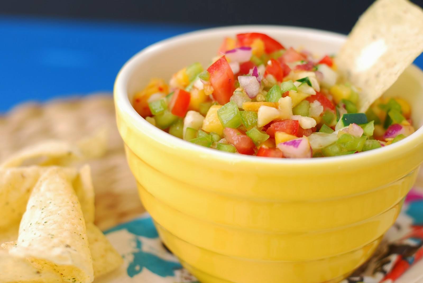 Cucumber Fruit Salsa