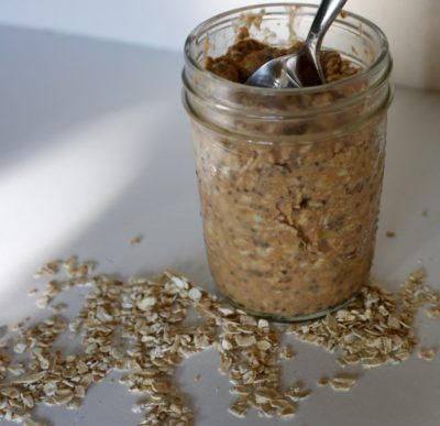 Chilled Pumpkin Oatmeal