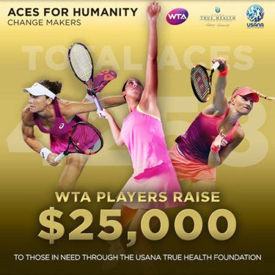 Aces for Humanity Nets $25,000 for the USANA True Health Foundation // What's Up, USANA?