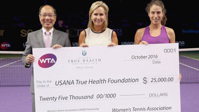 Aces for Humanity Nets $25,000 for the USANA True Health Foundation // What's Up, USANA?