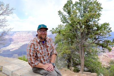 The author, Ben Raskin, during a hike to the Grand Canyon.