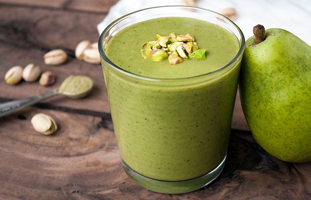 Matcha Pear Smoothie