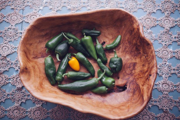 Chili Peppers for Salsa Garden