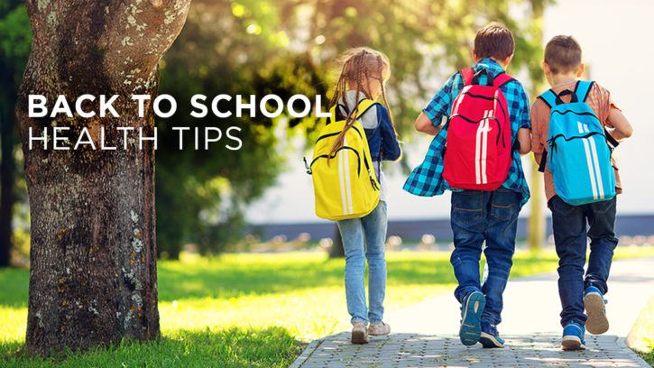 Back to School Health Tips Feature