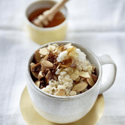 Oatmeal Recipes: Fig and Ricotta Oatmeal 