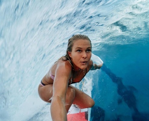 Felicity Flick Palmateer Surfing