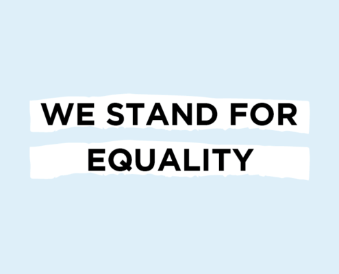 We Stand for Equality