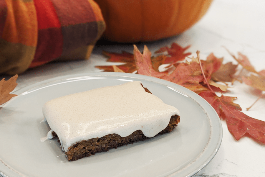 pumpkin spice keto bars