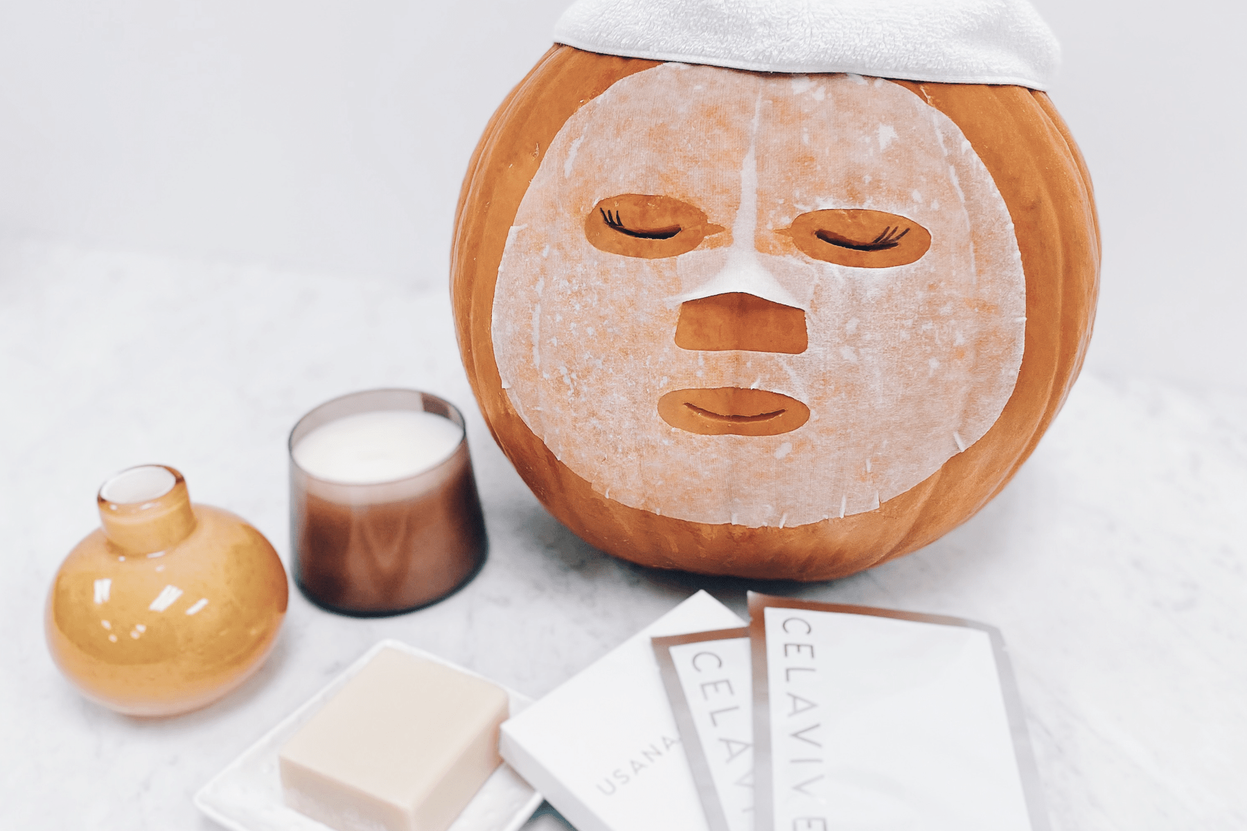 Pumpkin in Sheet Mask Faical Spa