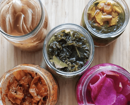 Canning fermented foods