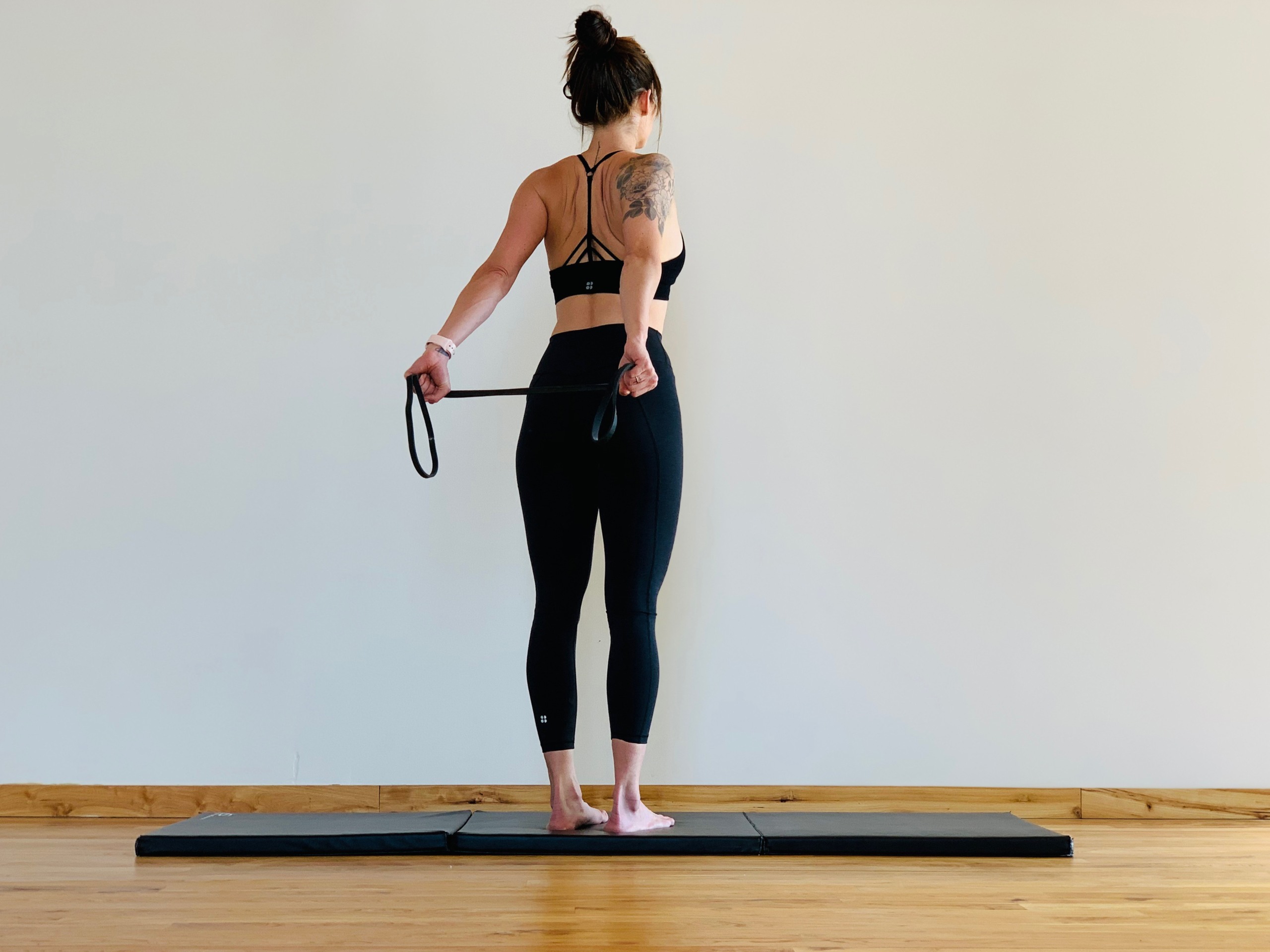 Woman Opening Shoulders Stretch