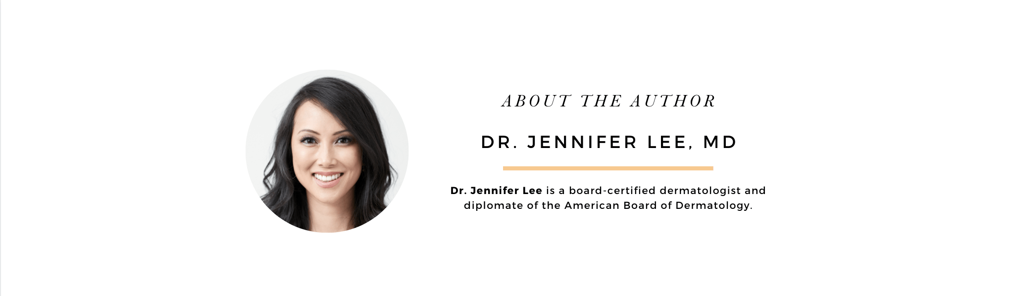 Dr. Jennifer Lee, MD Author