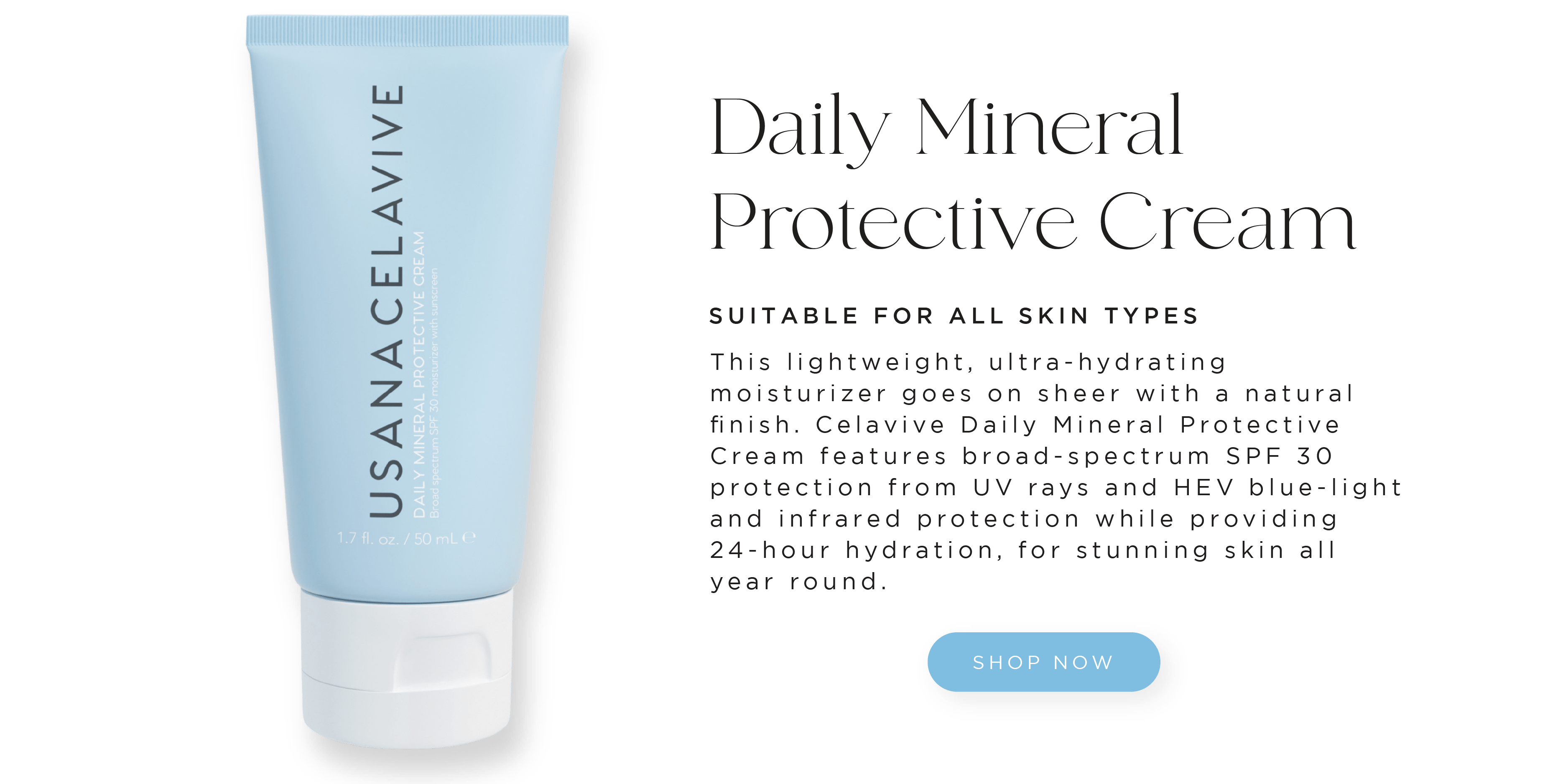 Daily Mineral Protective Cream SPF 30 Shop Now